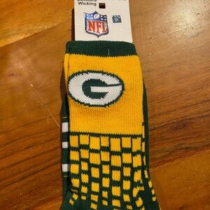 NFL Green Bay Packers Yellow‎ and Green Socks